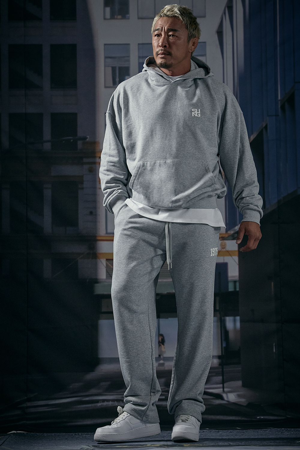 French Terry Straight Pants