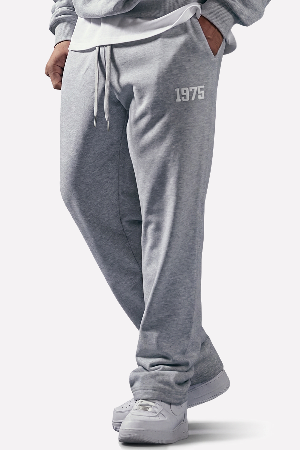 French Terry Straight Pants