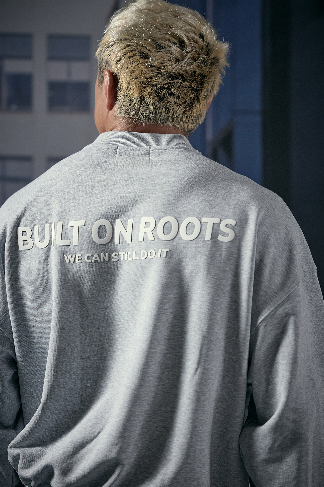French Terry Overfit Signature Logo Sweatshirt